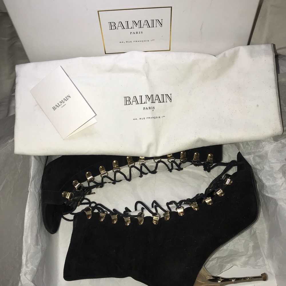 Balmain ankle boots
